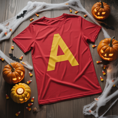 Halloween Letter Costume Tee (A/T/S)